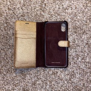 Coach iPhone holder wristlet